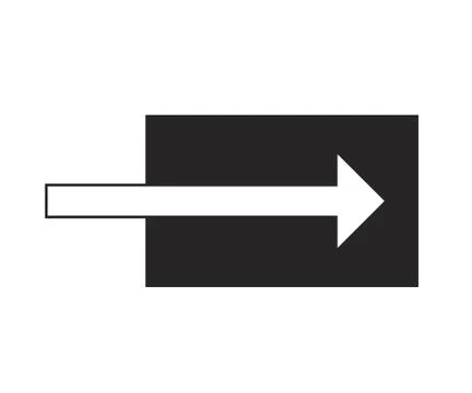 Arrow Line Icons Set Stock Illustration