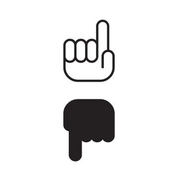 Arrow Line Icons Set Illustrazione stock