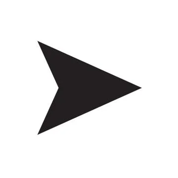 Arrow Line Icons Set Stock Illustration
