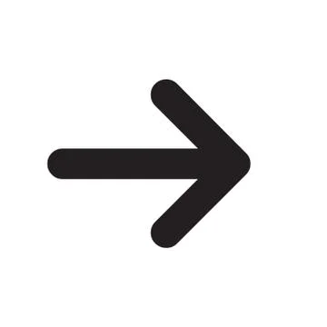 Arrow Line Icons Set Stock Illustration