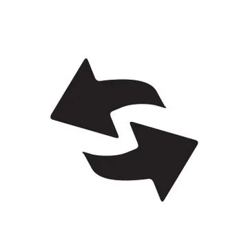 Arrow Line Icons Set Stock Illustration