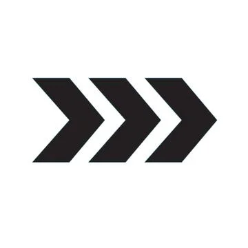 Arrow Line Icons Set Stock Illustration