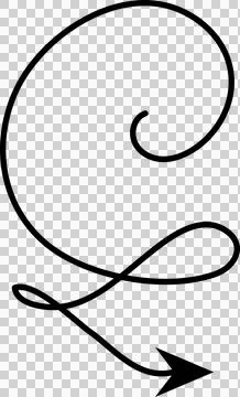 Arrow line Stock Illustration