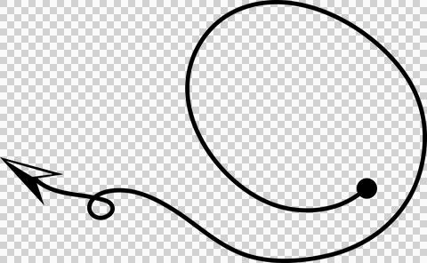 Arrow line Stock Illustration