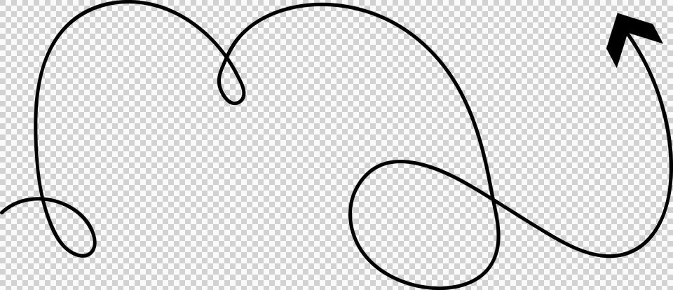 Arrow line Stock Illustration