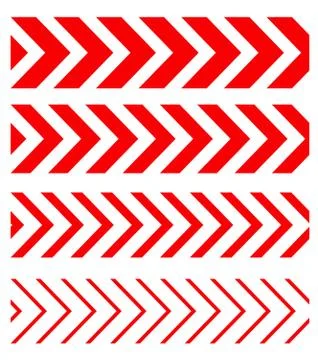 Arrow Linear signs Stock Illustration