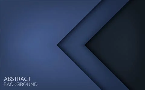 Arrow lines, technology digital template with shadows. Vector illustration. Stock Illustration