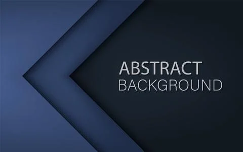 Arrow lines, technology digital template with shadows. Vector illustration. Stock Illustration