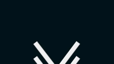 Arrow loading icon animation on background. Stock Footage 332583769