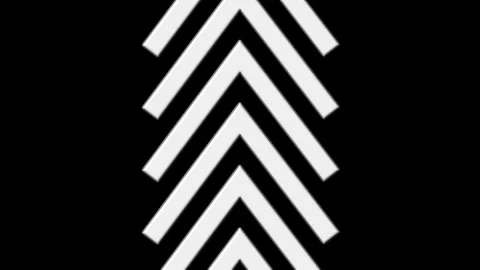 Arrow loading icon animation on background. Video stock 332583778