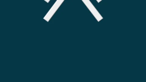 Arrow loading icon animation on background. Stock Footage 332584030