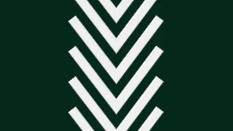 Arrow loading icon animation on background. Stock Footage 332584032