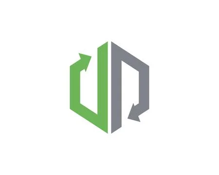Arrow logo 5 icon template Stock Illustration