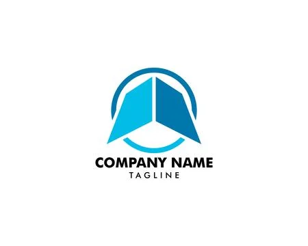 Arrow logo vector icon template Stock Illustration