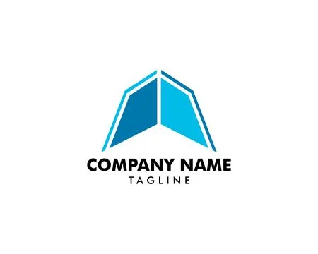 Arrow logo vector icon template Stock Illustration