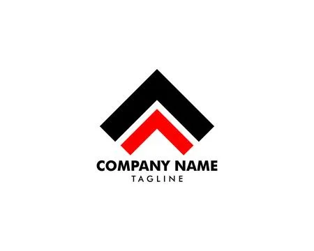 Arrow logo vector icon template Stock Illustration