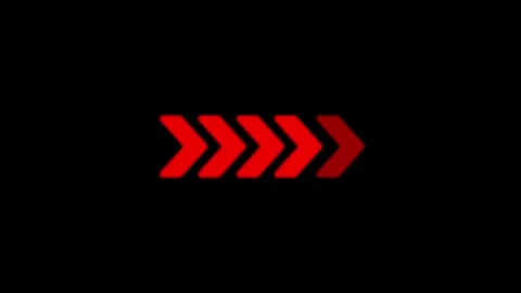 Arrow loop animation direction concept.Colorful arrow icon concept.Arrow di.. Stock Footage 303069196
