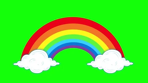Arrow Looping with Sky on Green Screen Chroma Key Background Stock Footage 341337203