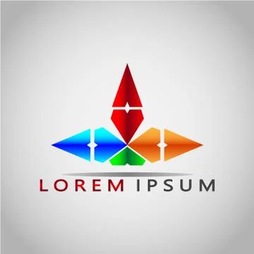 ARROW LOREM IPSUM 2017 12 Stock Illustration