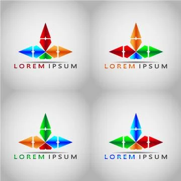 ARROW LOREM IPSUM 2017 16 Stock Illustration
