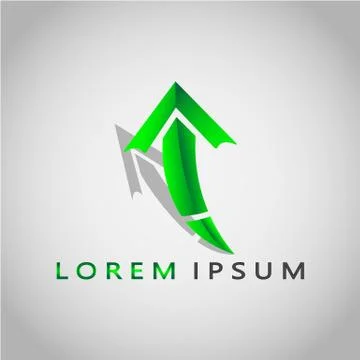 ARROW LOREM IPSUM 2017 4 Stock Illustration