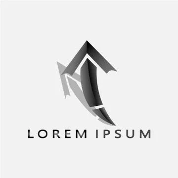 ARROW LOREM IPSUM 2017 5 Stock Illustration