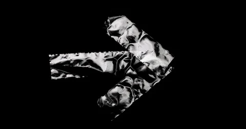 An Arrow Made Of Scotch Tape Stock Footage 211224531