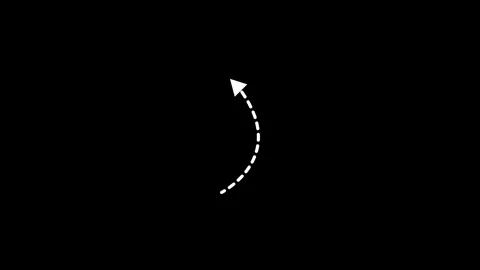 Arrow motion graphic animation video Stock Footage 330455900