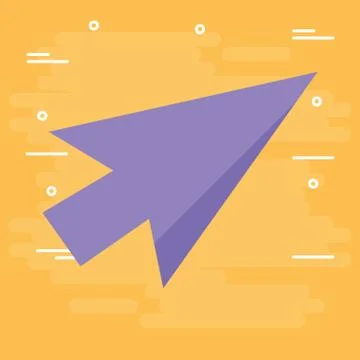 Arrow mouse cursor icon Stockillustratie