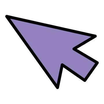 Arrow mouse cursor icon 스톡 일러스트