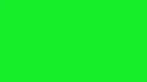 Arrow as mouse pointer click symbol on green screen.cursor click symbol Stock Footage 233658785