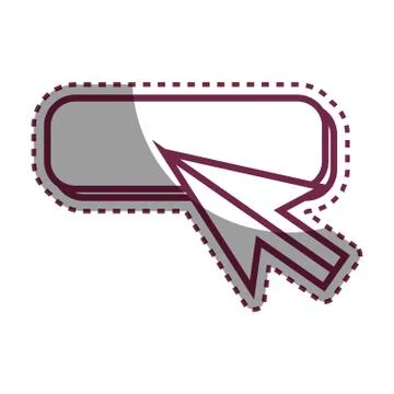 Arrow mouse pointer icon 스톡 일러스트