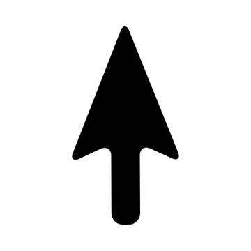 Arrow mouse pointer icon 스톡 일러스트
