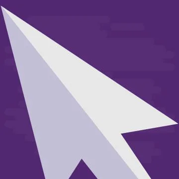 Arrow mouse pointer icon Illustrazione stock