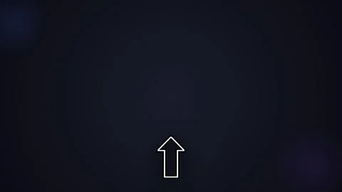 Arrow moving upward against a dark background Stock-Footage 345098966
