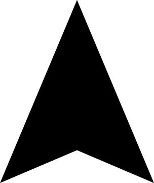 Arrow Navigation Direction, My Location, GPS Navigation Direction, GPS Navi.. Illustrazione stock