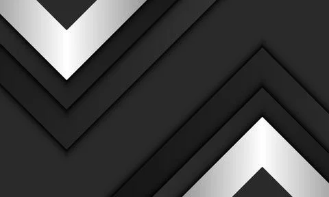 Arrow overlapping layer with lighting background. Stock Illustration