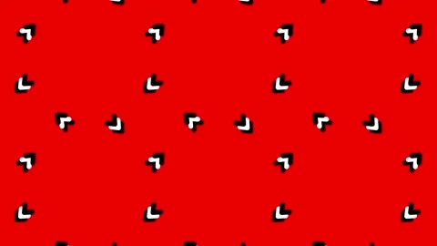 Arrow Pattern red 스톡 동영상 223319915