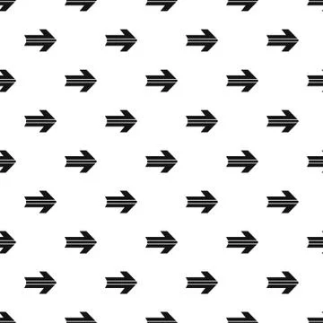 Arrow pattern repeat Stock Illustration