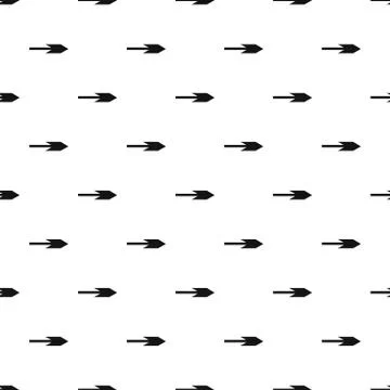 Arrow pattern repeat vector Illustrazione stock