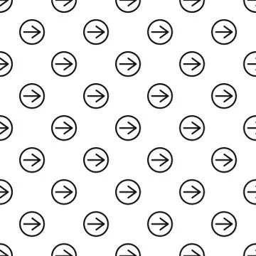 Arrow pattern repeat vector Stock Illustration