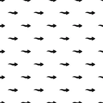 Arrow pattern repeat vector イラスト素材