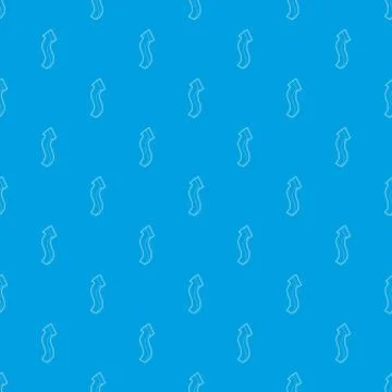 Up arrow pattern seamless blue イラスト素材