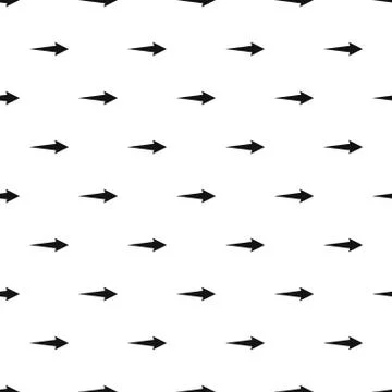 Arrow pattern seamless Illustrazione stock