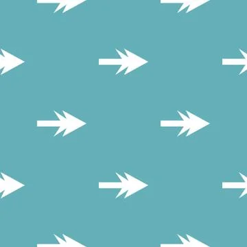 Arrow pattern seamless Illustrazione stock