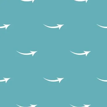 Arrow pattern seamless Illustrazione stock