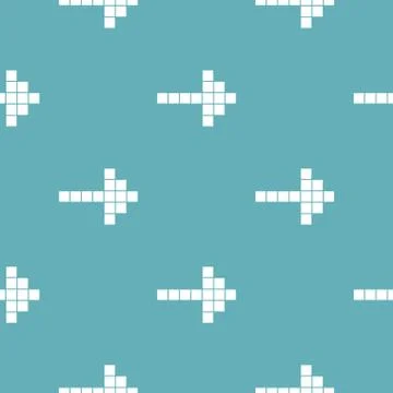 Arrow pattern seamless Illustrazione stock