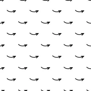 Arrow pattern seamless simple vector Stock Illustration
