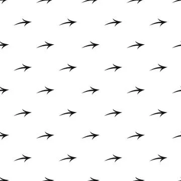 Arrow pattern seamless simple vector イラスト素材