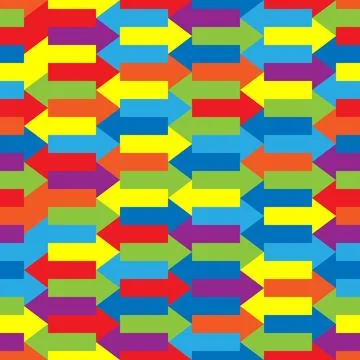 Arrow pattern seamless. Vector arrows abstract background. Stock Illustration